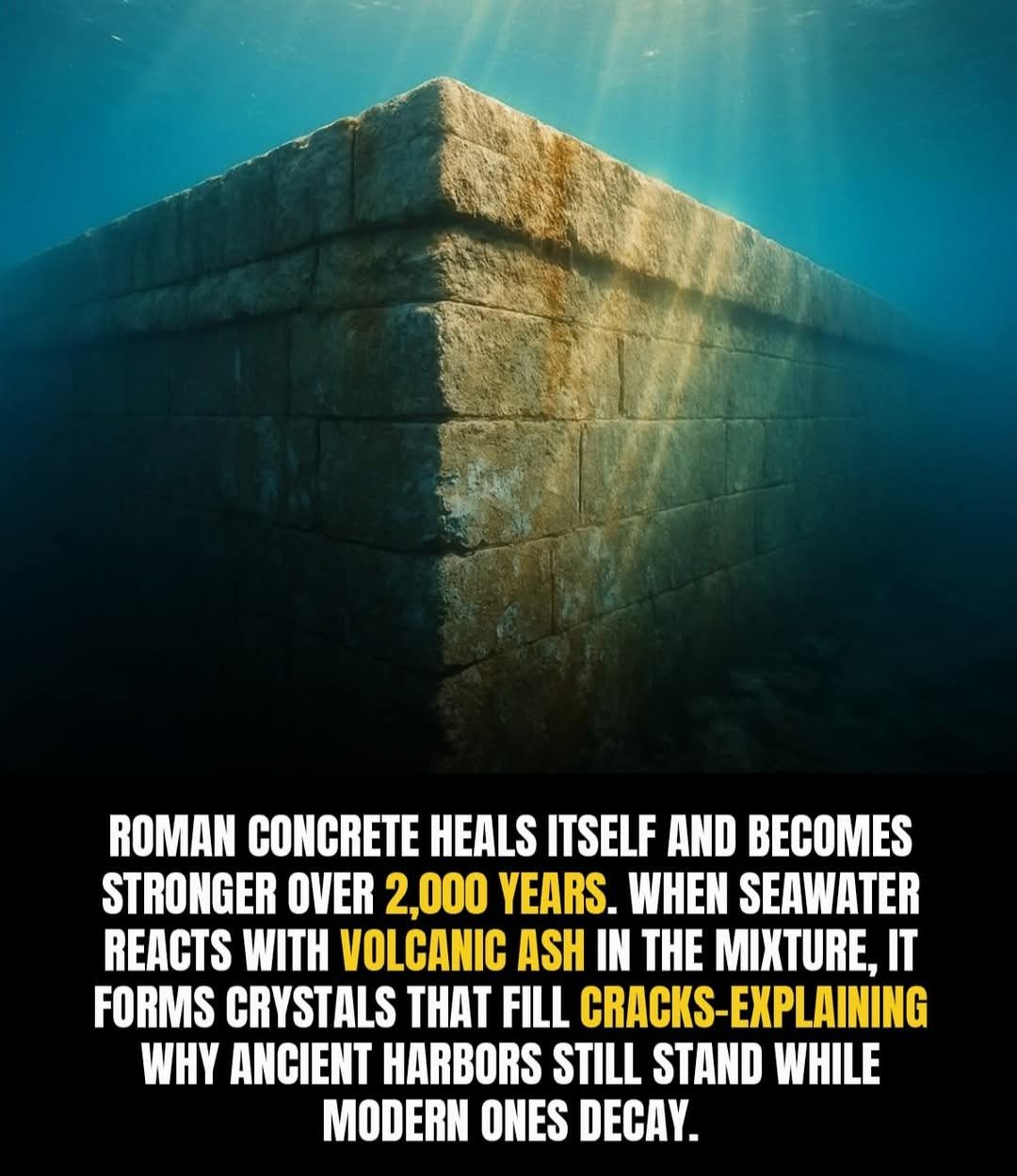 Roman Concrete Is Still Holding the Line