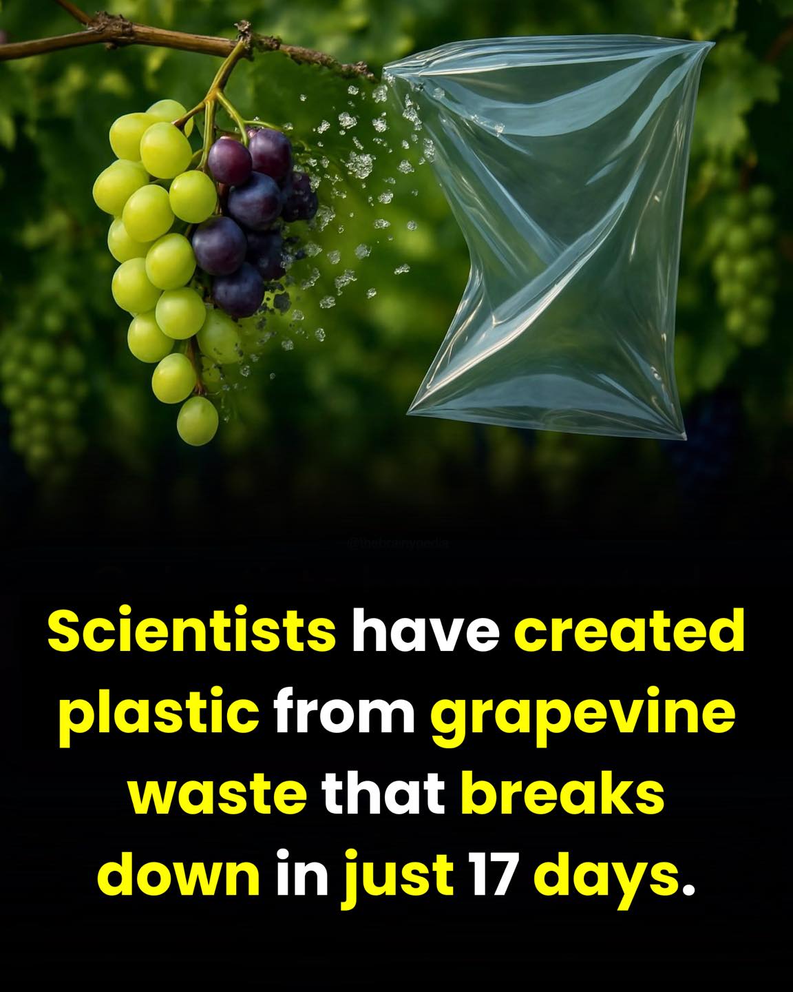 From Vineyard Waste to Plastic-Free Future: The Material That Disappears in 17 Days